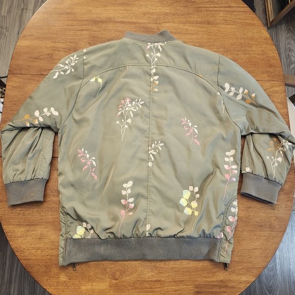 Anthropologie Ainsley Embroidered Bomber Jacket - Picture 8 of 9